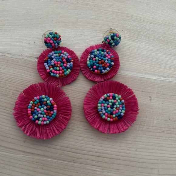 J. Crew Beaded Earrings - Picture 3 of 7